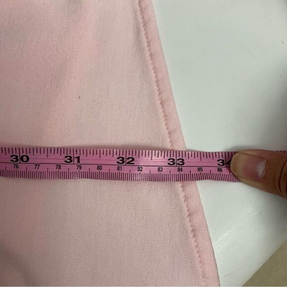 PUREJILL luxe Tencel Powder Pink‎ Longsleeve Round Neck Tunic Top size medium - Picture 8 of 11